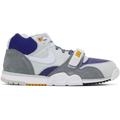 Gray & Blue Air Trainer 1 Sneakers