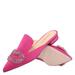 Daphne Flat Satin Mules