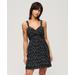 Lace Trim V-neck Cami Dress