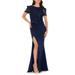 Ramona Embellished Side Slit Gown