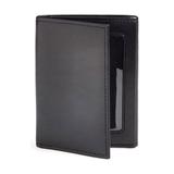 Old Leather Double Id Trifold Wallet