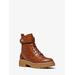 Stark Crocodile Embossed Leather Combat Boot