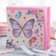 25 pieces/set of butterfly disposable napkins 1313-inch 2-storey pink flower butterfly party paper disposable colorful garden flowers in spring and summer and butterfly towels wedding birthday h