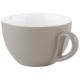 APS Cappuccinotasse in grau Ø 10,5 cm, H: 6,5 cm, 300 ml