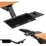 KT2 Keyboard Tray Under Desk Adjustable Height - Standing Desk Keyboard Tray Sit Stand Keyboard Drawer Under Desk Slide Out Best Under Desk Keyboard Tray Slide Out With Mouse Pad Keyboard Holder