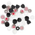 ARTEA 36pcs Silicone Ear Tips Earplug Caps Earphone Earbuds Tips Ear Tips Earbud Tips