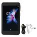 3.6 Inch MP3 Music Player Full Touch Screen MP3 Player Bluetooth5.0 WIFI for Electric Book Calculator Recording Black 2+16GB