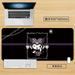 900-400mm Sanrio Kuromi kawaii Anime Cartoon Large Mouse Pad Rubber Locking Edge Big Computer Mousepad Laptop Desk Table Mat