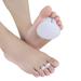 Anti-slip soft forefoot toe protector double hole toe sleeve