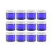 Cornucopia 2oz Cobalt Blue Glass Jars w/Metal Lids (12 Pack); Straight Sided Containers for Creams Cosmetics s and More