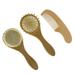 Baby Bath Set Woolen for Infant Newborn Hair Brush Growth Infants Kids Comb Child