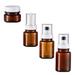 4 Pcs Cosmetic Spray Bottles Essence Mini Plastic Travel Essential Oil The Pet Pp