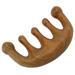 Wood Massage Comb Sandalwood Scraping Scalp Massage Comb for Head Neck Shoulder Hand and Arm Massages