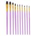 Hxroolrp School Supplies Clearance Pen Round Tip Brushes Nylon Brushes Artist Wood Brushes For Oil Watercolor Face Nail Arts Miniature And Rock Painting