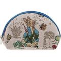 Tapestry Cosmetic Bag Toiletry Makeup Bag For Women With Peter Rabbit Design (COSM-BP-PETER)