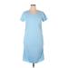 Isabel Casual Dress - Shift: Blue Dresses - Women's Size X-Large