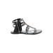 Shu Shop Sandals: Black Shoes - Women's Size 6 1/2 - Open Toe