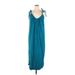 Old Navy Casual Dress - Maxi: Teal Dresses - Women's Size X-Large