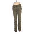 New York & Company Jeans - Low Rise: Green Bottoms - Women's Size 8 - Dark Wash