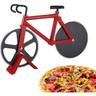 Roulette Pizza , Roulette à Pizza Original, Couteau à Pizza en Forme de Vélo, Roulette Pizza