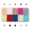 Piaybook School Supplies Clearance Pearl Beads For Crafts Round Pearl Bead Loose Bracelet Jewelry Choker DIY Making