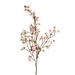 Darzheoy Artificial Cherry Blossom Flower 38 Inch Silk Peach Flowers Fake Plants Arrangement for Garden Home Wedding Party Table Vase Decor