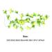 Artificial Flower Rattan 4Pcs Simulation Artificial Flower Rattan Rose Rattan Adornment Fake Flower Decor