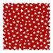 SheetWorld 100% Cotton Percale Fabric By The Yard Stars Red 36 x 44