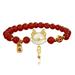 MANYUN Lucky Red Rope Dragon Bracelet for Women Handmade White Jade Beaded Bracelet Men Fortune Jewelry Gifts for New Year 2024 N1G0