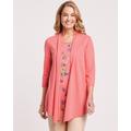 Blair Women's 2-in-1 Waterfall Top - Pink - XL - Womens