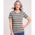 Blair Women's Knit Sport Tee - Tan - 2XL - Womens