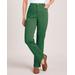 Blair Women's Amanda Stretch-Fit Jeans by Gloria Vanderbilt® - Green - 14P - Petite