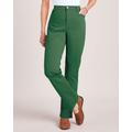 Blair Women's Amanda Stretch-Fit Jeans by Gloria Vanderbilt® - Green - 24W - Womens