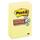 Post-it&reg; Pads in Canary Yellow, Note Ruled, 4&quot; x 6&quot;, 90