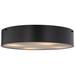 Clayton 21" Wide 4-Light Flush Mount - Oil Rubbed Bronze