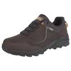 Wanderschuh JACK WOLFSKIN "SUNSET HIKE TEXAPORE LOW M", Gr. 47, braun (schwarz oak), Leder, Textil, sportlich, Schuhe, wasserdicht