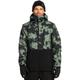 Snowboardjacke QUIKSILVER "Mission" Gr. XS, tye dye laurel wreath Herren Jacken Snowboardjacken