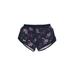 Under Armour Athletic Shorts: Purple Jacquard Activewear - Women's Size Small