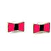 Kate Spade Jewelry | Kate Spade New York Pink Bow Shoppe Stud Earrings | Color: Gold/Pink | Size: Os