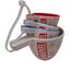 Disney Kitchen | Disney Parks Marvel Kitchen Collection 4 Measuring Cup Set New | Color: Red/White | Size: Os