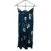 J. Crew Dresses | J. Crew Vintage Silk Black Floral Necktie Sleeveless Dress Size 2 | Color: Black/White | Size: 2