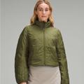Lululemon Athletica Jackets & Coats | Lululemon Quilted Jacket, Worn Washed 1x, Size 10 | Color: Green | Size: 10