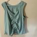 Athleta Tops | Athleta Women’s Runched Sleeveless Tank Top Size 3x | Color: Green | Size: 3x