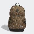 Adidas Accessories | Adidas Classic 3s 4 Backpack, Cheetah Bronze Strata/Black/Pulse Lime Green | Color: Black/Brown | Size: One Size