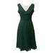 J. Crew Dresses | J.Crew Emerald Green Silk Sleeveless Tea Dress, Size 6 Petite | Color: Green | Size: 6p