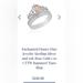 Disney Jewelry | Enchanted Disney Fine Jewelry Sterling Silver Rapunzel Tiara Ring | Color: Silver | Size: 7