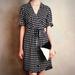 Anthropologie Dresses | 11.1. Tylho Navy Polka Dot Wrap Dress. Size Extra Small | Color: Blue/White | Size: Xs