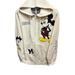 Disney Tops | Disney Mickey Mouse Women’s Hoodie Zipper Front Xxl New With Tags | Color: Cream | Size: Xxl