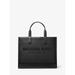 Michael Kors Bags | Michael Kors Cooper Logo Embossed Faux Pebbled Leather Tote Bag Black New | Color: Black | Size: Os