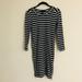 J. Crew Dresses | J. Crew Stripped Dress | Color: Black/White | Size: Xxs